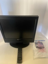 🔥 TV LCD Retro Polaroid 15", FLM-1514B con Manuales Remoto Televisión ¡PROBADO!