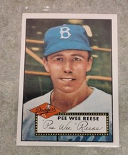2 Pee Wee Reese 1995 Topps Archives 1952 Reprint #333, 1954 #267 Dodgers MINT M