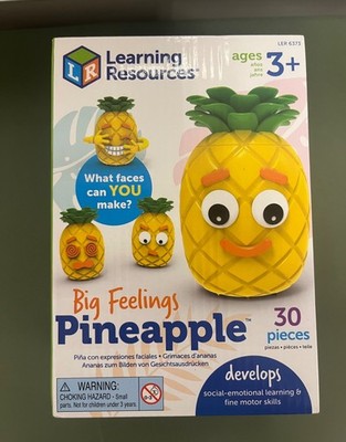 New In Box Learning Resources Big Feelings Pineapple SEL Toy Kids Toddlers