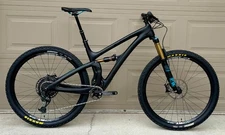 Yeti Cycles SB4.5 Turq Mountain Bike Carbon Fiber Large Fox Factory SRAM X01 DT