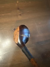 RARE Antique Hickory Wood Shaft Spalding Spoon Golf Club