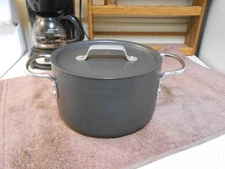 COMMERCIAL ALUMINUM COOKWARE/Calphalon 8703 1/2-3 1/2 Qt. "Mini" Stockpot & Lid