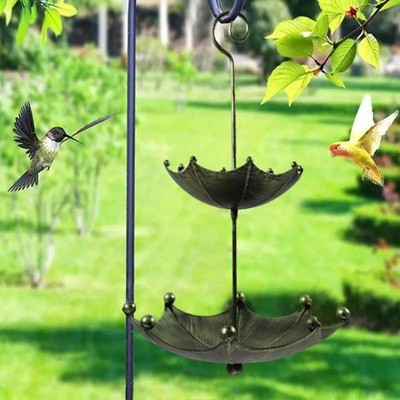 Vogel Feeder Hof Terrasse Hängen Vogel Bad für Park Wildbird Trinken Geländer