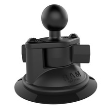 Ram Mounts Ram-b-224-1u Ball Aluminum Base Twist Lock Suction Cup Base Rpr-271s