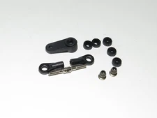 MUGE2027 MUGEN SEIKI MBX8R NITRO BUGGY STEERING LINKAGE WITH SERVO HORN SET