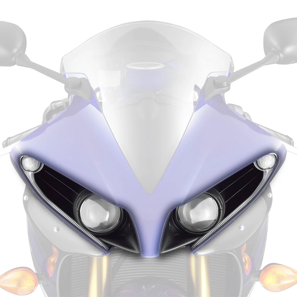 Conjunto de luces delanteras aptas para Yamaha YZF R1 2012-2014 2013 Foto 2 de 4