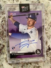 2020 TOPPS NOW ROAD TO OPENING DAY RTOD AUTO ROOKIE CARD /25 DODGERS GAVIN LUX