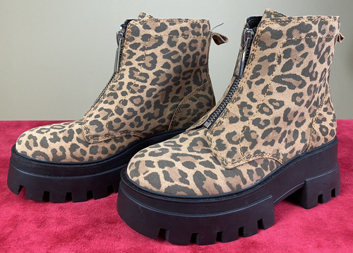 Gianni Bini Women Sze 6 Leopard Print 