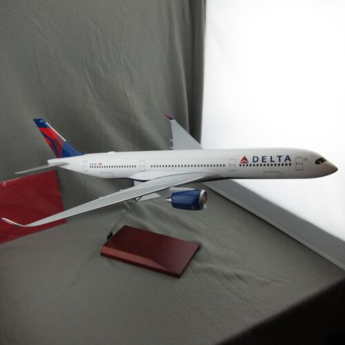Delta Airlines A350-900 Airbus 1/100 Scale Model Million Miler Airplane - Picture 7 of 24