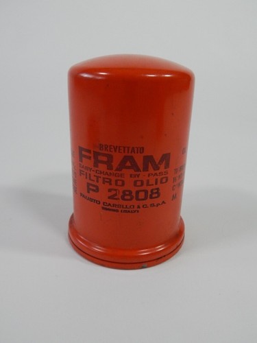 Original 1958-68 Ferrari 250 275 330 V12 FRAM Carello P2808 Oil Filter Pair - Picture 2 of 10