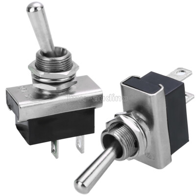 1 Pair  NEW Car Boat Marine Switches 12V 25A ON OFF Toggle Switch