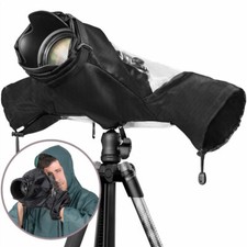 Waterproof Camera Rain Cover Shield Coat Protector Sleeve for Large Canon Nikon