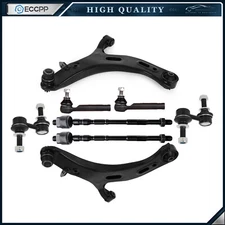 Front Tie Rod End Control Arm and Ball Joint Sway Bar For 10-14 Subaru Outback