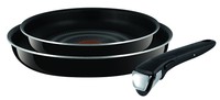 Tefal Ingenio Non-stick Enamel Try-me Cookware Set, 3 Pieces - Black Tefal Ingenio Non-stick Enamel Try-me Cookware Set, 3 Pieces - Black
