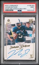 JAHAN DOTSON 2022 PANINI LUMINANCE YEAR ONE ROOKIE (RC) AUTOGRAPH