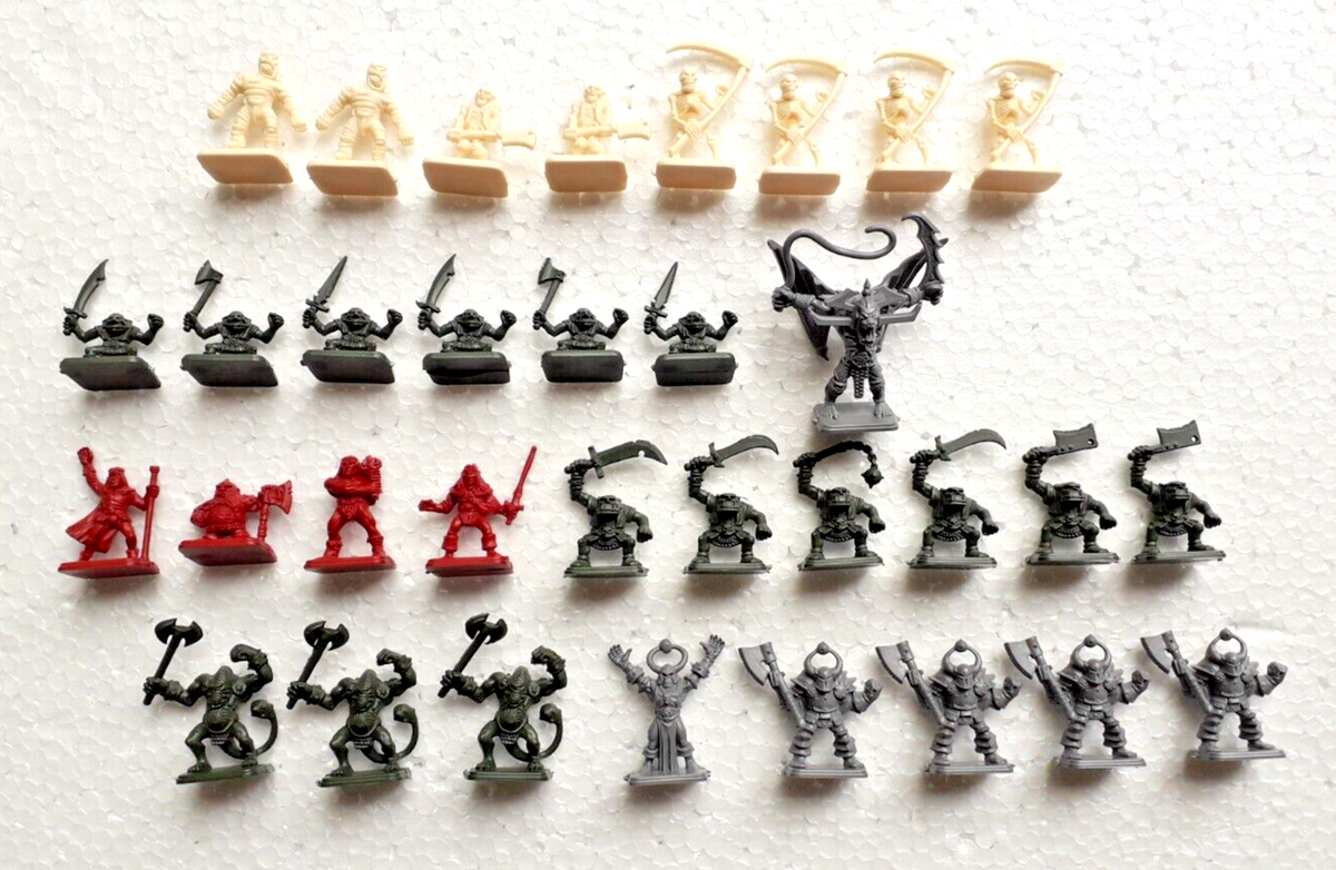 Heroquest 1989 mb jeux version française complet vintage games workshop - Jeux & Jouets