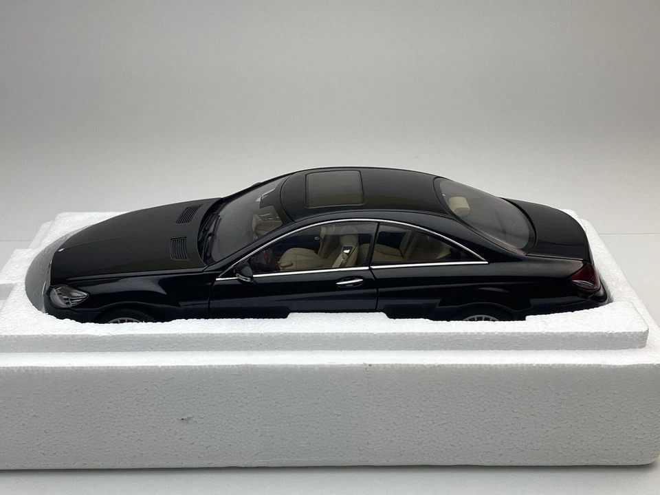 AUTOART 1/18 76165 MERCEDES-BENZ CL-KLASSE BLACK (GTSPIRIT NOREV MINICHAMPS OTTO - Immagine 2 di 4
