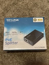 New TP-Link Gigabit Ethernet PoE Splitter Adapter TL-PoE10R 