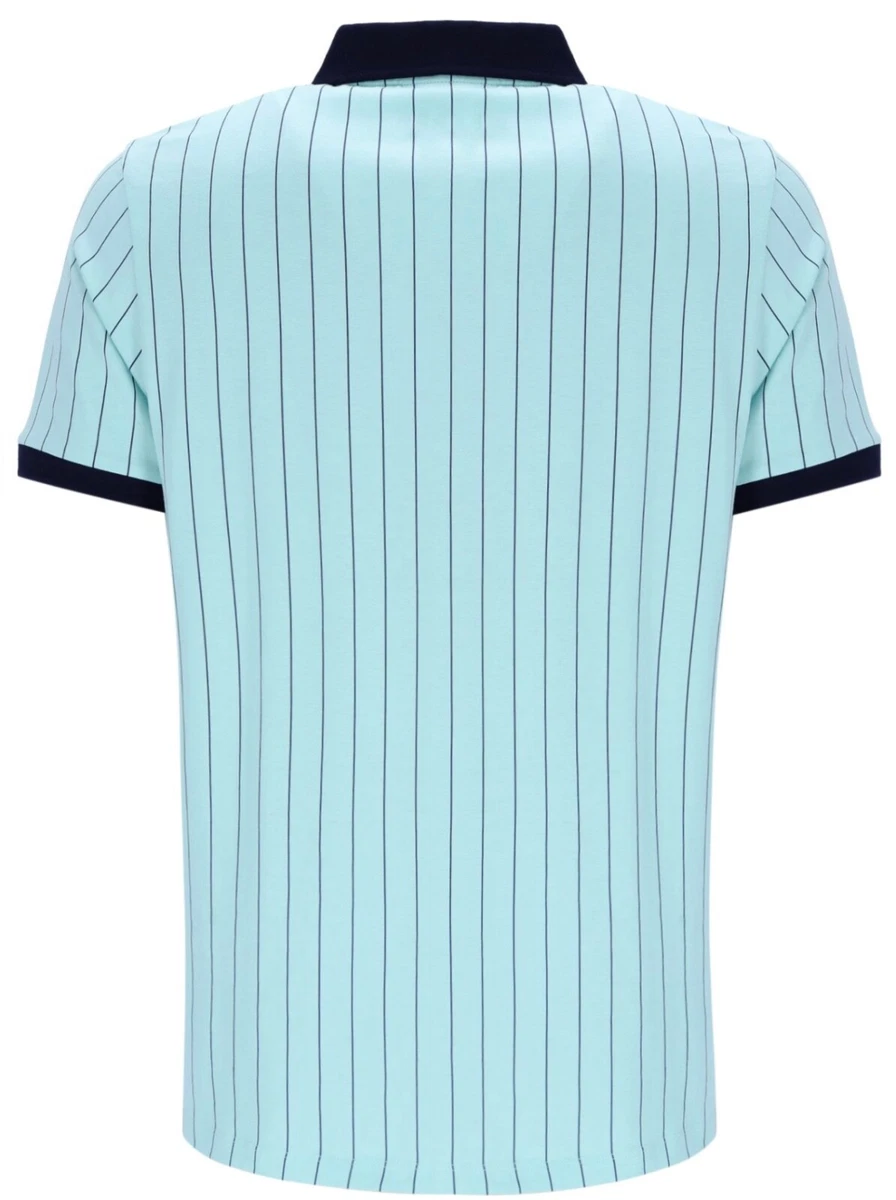 Fila Bjorn Borg BB1 Polo Iconic Tennis Shirt LTD Edition Turquoise Blue