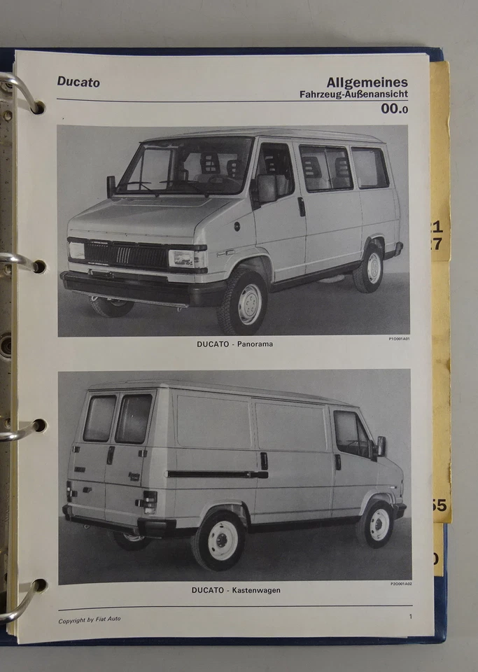 Manual De Taller Fiat Ducato Tipo 290 / 4x4 / Autocaravana Año 1990 - 1994 - Imagen 4 de 4