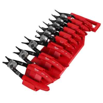 Milwaukee 48-22-6539 Snap Ring Pliers Set - 9 Piece Brand New!