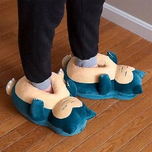 Snorlax slippers best sale