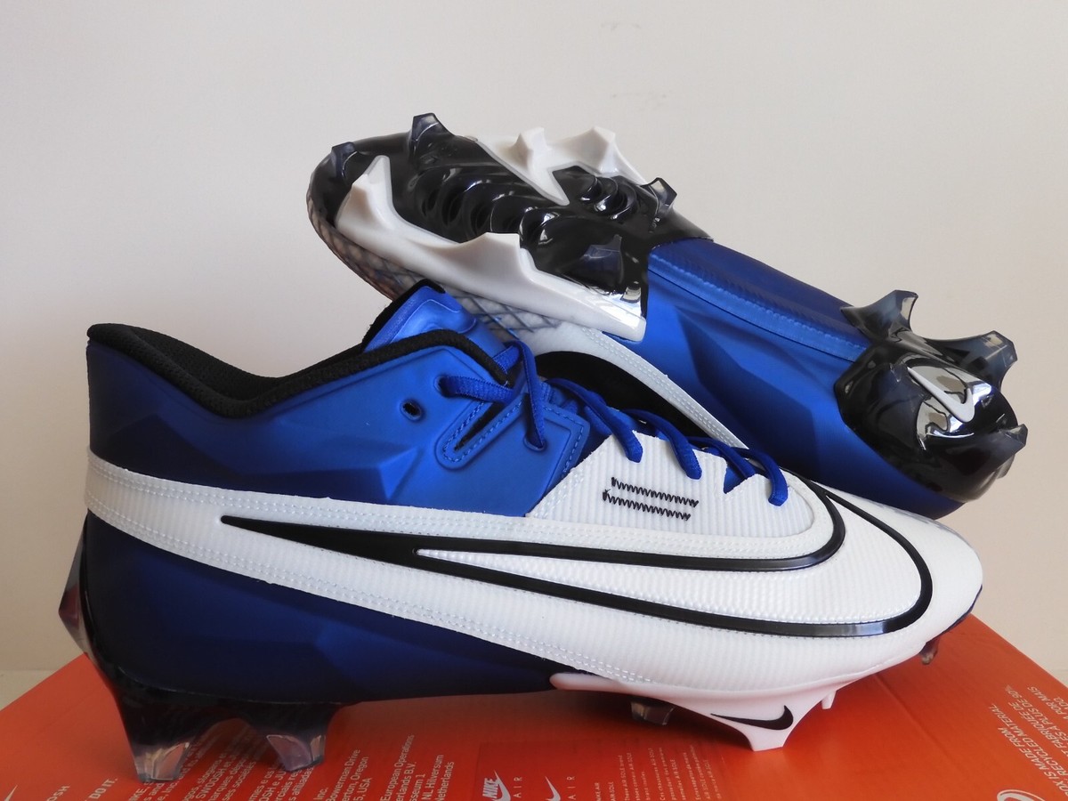 Nike Vapor Edge Elite 360 2 Football Cleats Royal Blue White DA5457-414 Sz 12.5 Nike Vapor Edge Elite 360 2 Football Cleats Royal White  main image 2