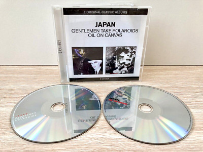 JAPAN Gentleman Take Polaroids / Oil On Canvas Double CD Classic Album Set
