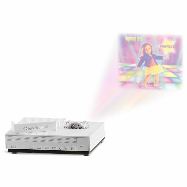 American Girl 2018 Xbox&reg; Gaming Set White One S Game Projecting Console for Doll