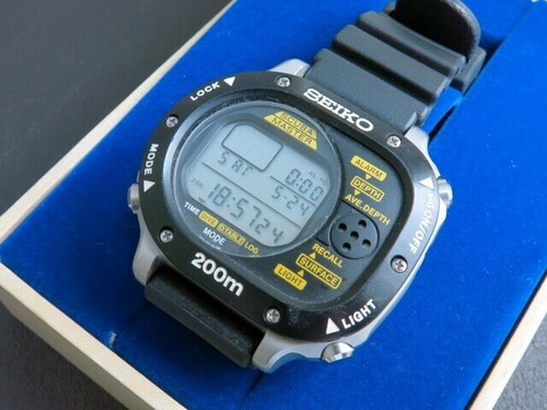 SEIKO M726-5A10 Scuba Master Dive Computer Watch - Picture 3 of 9