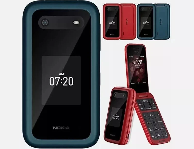 Original Nokia 2780 Flip 4G LTE WIFI 512MB GSM Big Keyboad 2.7" phone New seal - Image 2 of 4