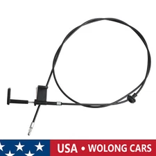 Black Front Hood Release Cable Assembly with Handle Fits for Element 03-08