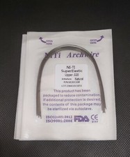 5 Packs Dental Orthodontic Super Elastic Wire Niti Round Arch Wires Natural Form