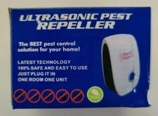 6 Electronic Pest Reject Control Ultrasonic Repeller Home Bug Rat Spider Roaches
