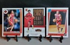 Scottie Barnes 2021-22 Contenders Draft Class Donruss Rated Rookie & Hoops RCs