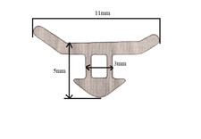 10m Guarnizione vetri porta infissi finestre finestra porta PREZZO AFFARE