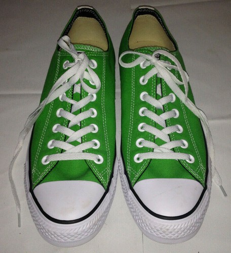 CONVERSE Todo Star Low Top Verde Lima Zapatillas para hombre Talla 11 lo |  eBay