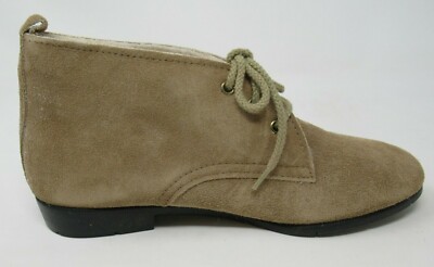 OUTDORABLES DANIEL GREEN WOMEN'S NOMAD TAUPE LEA. ANKLE BOOTS BOOTIES 7/N, NOS