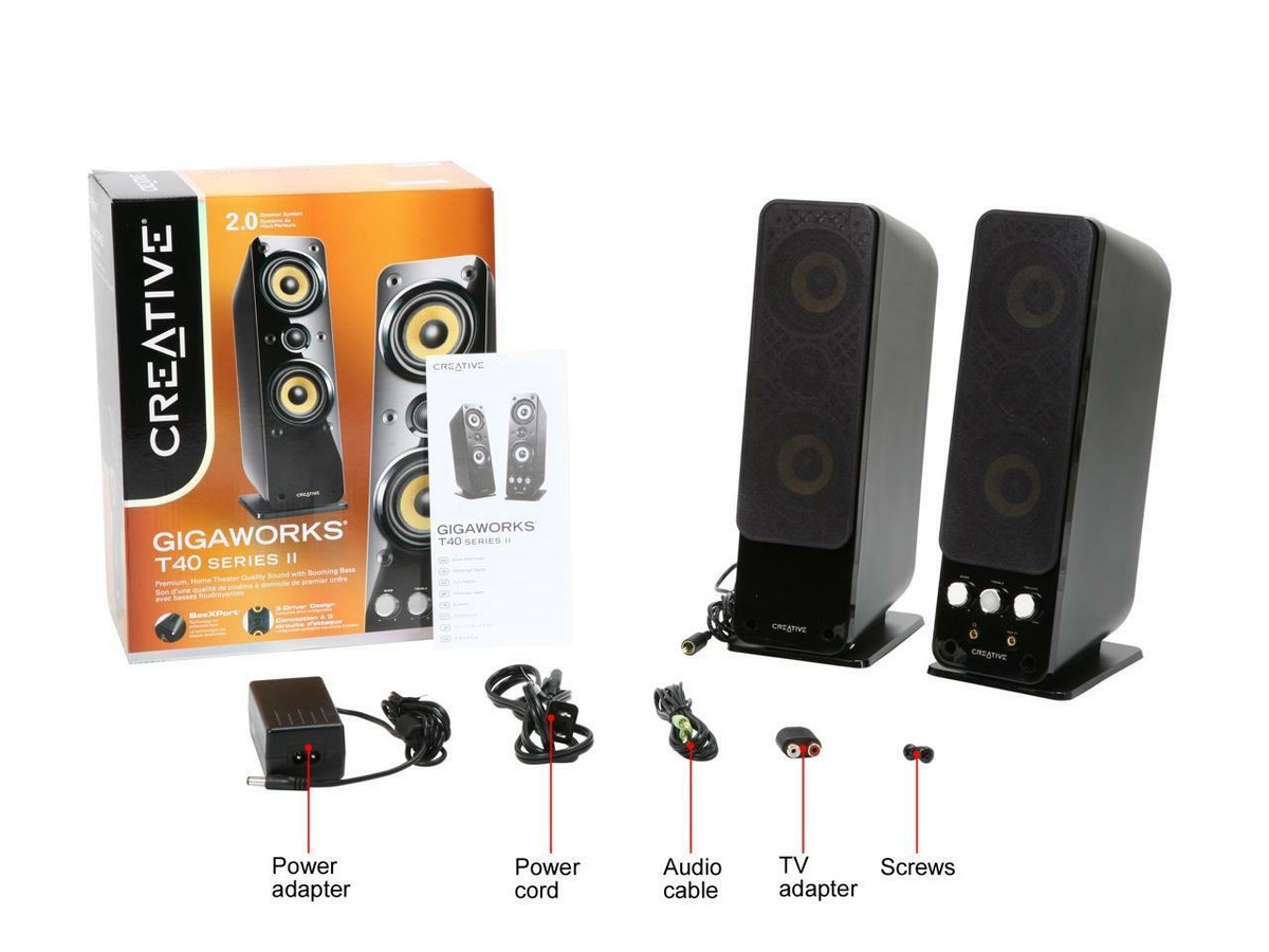 Creative T40 Series II Stereo Speakers for sale online | eBay