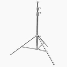 Heavy Duty Light Stand Adjustable Stainless Steel Tripod Stand 22 lbs Load