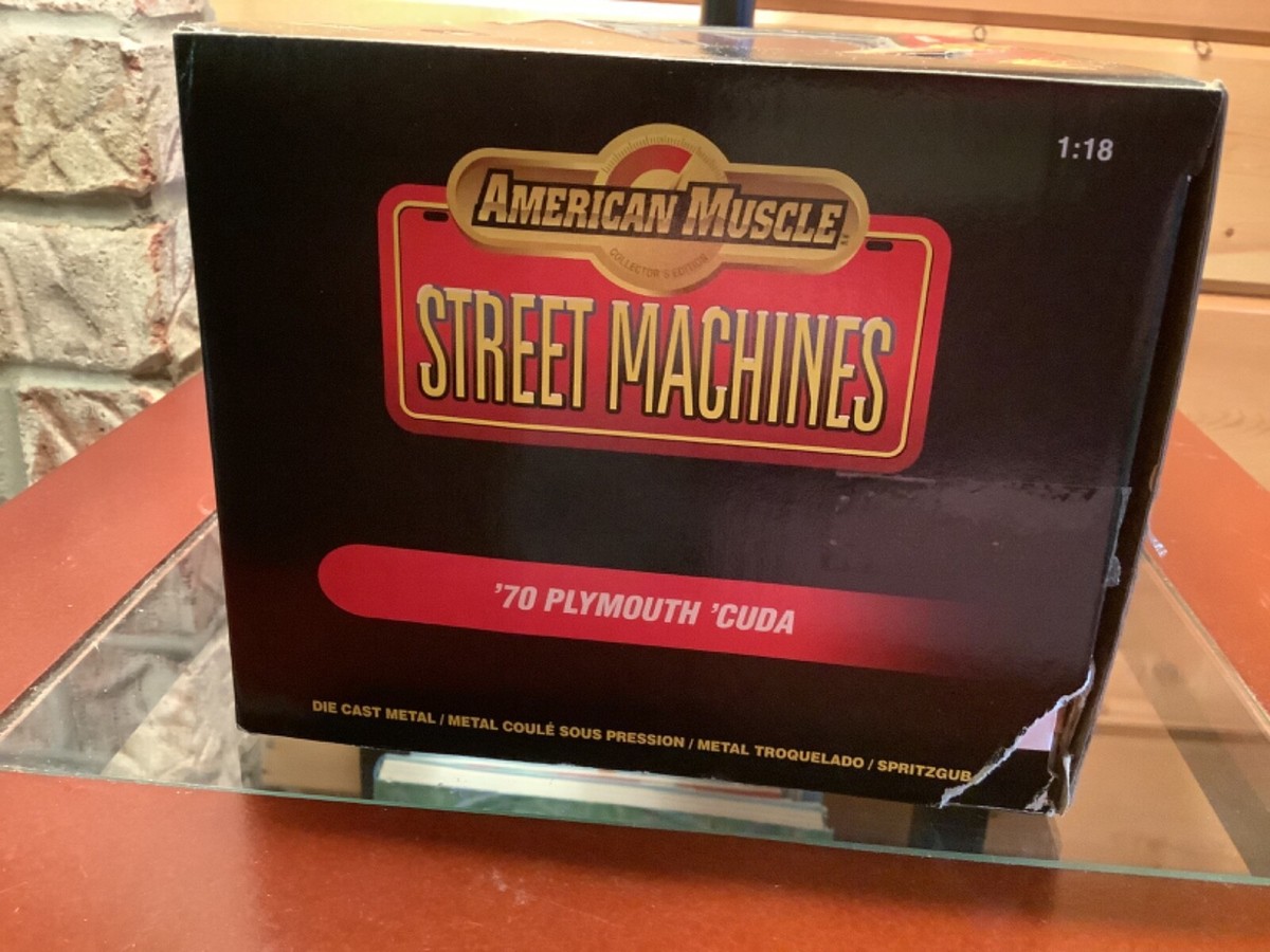 Véhicule miniature 1 /18 ERTL American muscle : PLYMOUTH 1970
