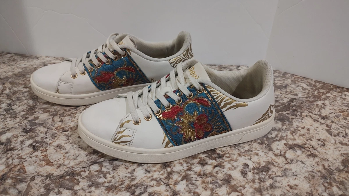 Denim Logo Sneakers Women's I - View #10