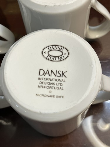 Dansk Christianshavn Blue Bistro 4 Kaffeetassen / Becher; Portugal; Teetassen - Bild 7 von 7