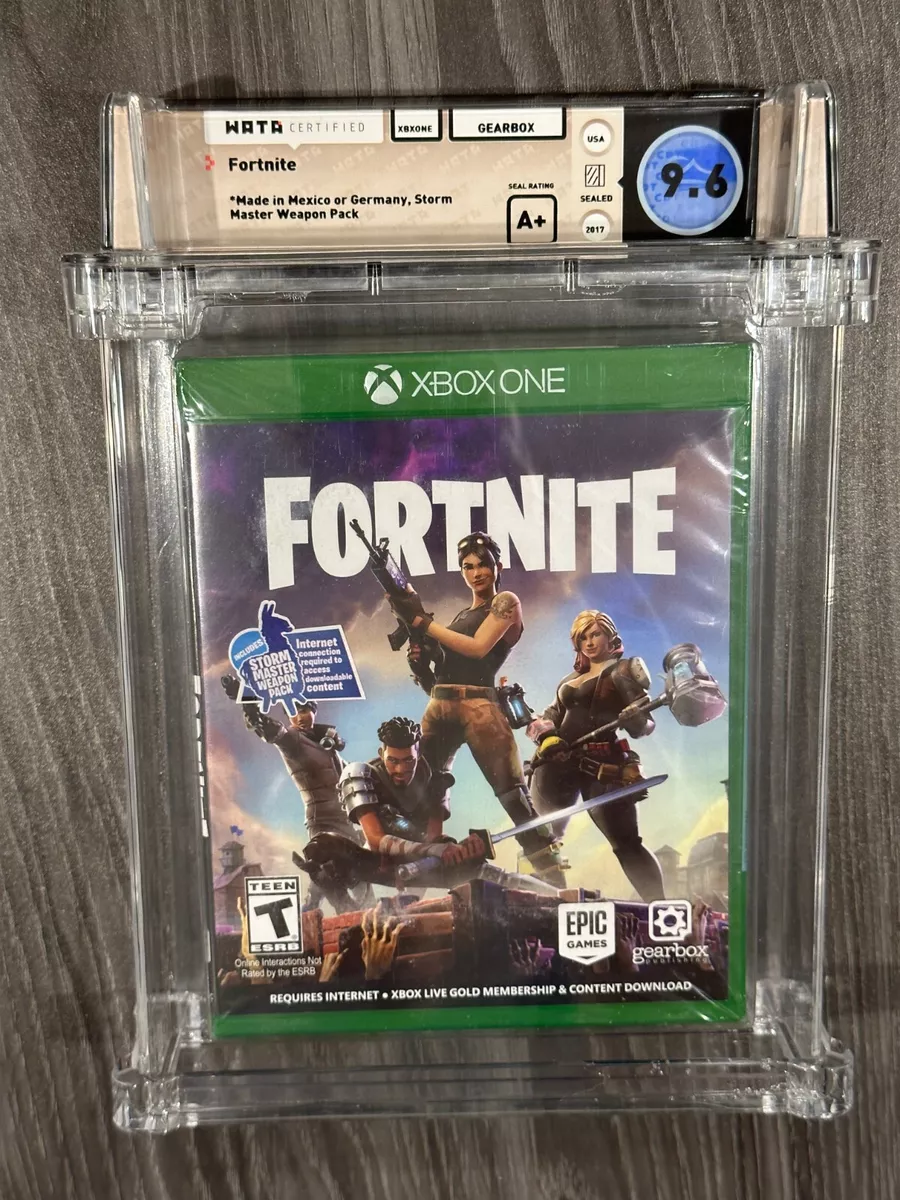 Fortnite Xbox One, New Sealed GRADED WATA 9.6 A+