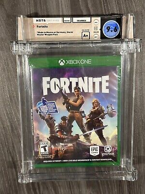 XBOX ONE - FORTNITE - FACTORY SEALED - WATA 9.8 A - EPIC GAMES 2017 FIRST  PRINT