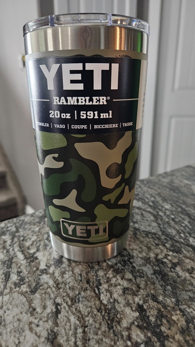食器 Snow Peak - YETI RAMBLER 20oz TUMBLER CAMO LE RARE CAMO yeti 20 oz. rambler tumbler with magslider lid | eBay