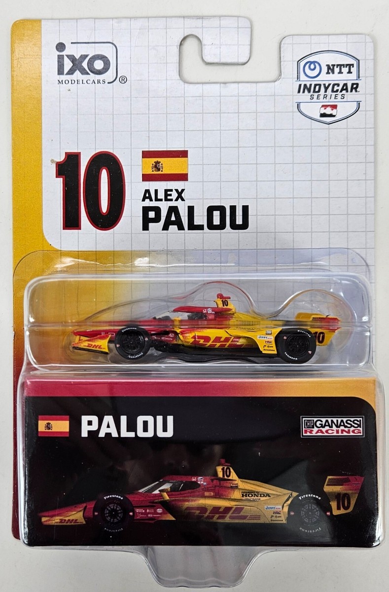 1:64 IXO 2025 Alex Palou #10 DHL Chip Ganassi Racing Indycar