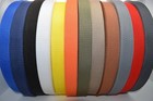 Polypropylene Webbing Strap/Tape 20mm,30mm,40mm,50mm Choice of Colours