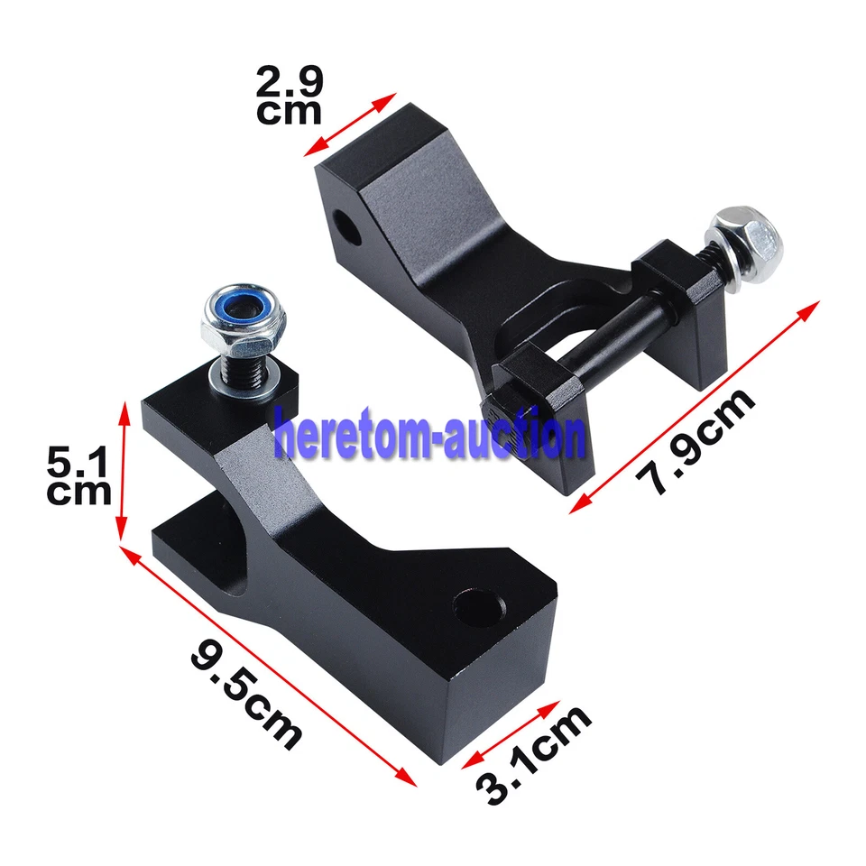 ATV Front Lowering Kit For Yamaha Raptor YFM 350 660R 700 Blaster 200 YFS200 - Image 2 of 4