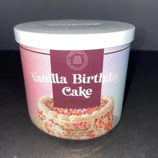 Goose Creek Candle VANILLA BIRTHDAY CAKE 14.5 Oz Triple Wick Tumbler